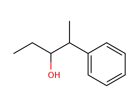 Molecular Structure of 88790-26-5 (Benzeneethanol, a-ethyl-b-methyl-)