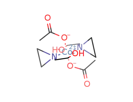 trans-(bis[(acetato-κO)-(2-(1-aziridinyl)ethanol-κ2-N,O)])cobalt(II)