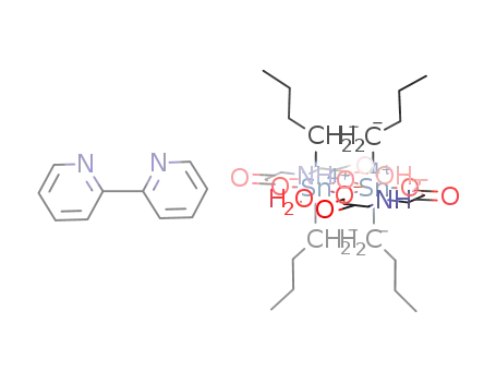 (di-n-butyltin(iminodiacetate)(H2O))2*2,2'-bipyridine