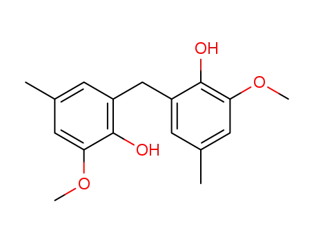 2,2'-dihydroxy-3,3'-dimethoxy-5,5'-dimethyl-diphenylmethane