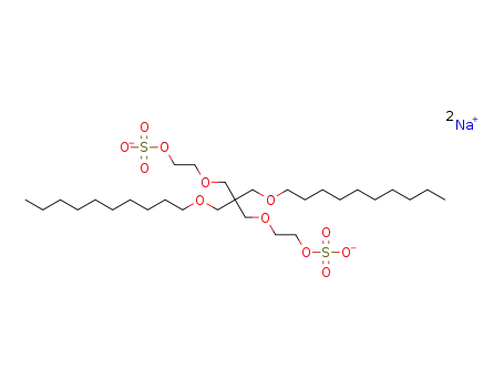 disodium 5,5-bis(decyloxymethyl)-3,7-dioxa-1,9-nonadiyl disulfate
