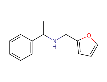 Molecular Structure of 161119-98-8 (FURAN-2-YLMETHYL(1-PHENYLETHYL)AMINE)