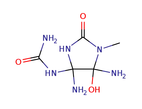 (4,5-diamino-5-hydroxy-1-methyl-2-oxo-imidazolidin-4-yl)-urea