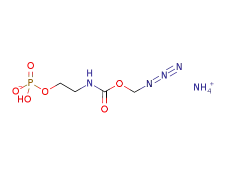 ammonium 2-[(azidomethoxy)carbonylamino]ethylhydrogenphosphate