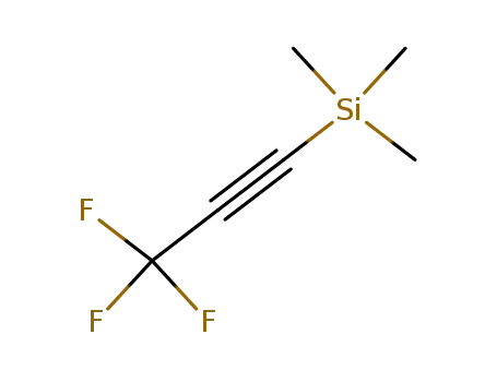 Molecular Structure of 6618-09-3 (trimethyl(3,3,3-trifluoroprop-1-yn-1-yl)silane)