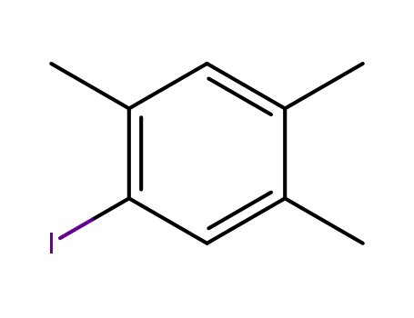 Molecular Structure of 2100-23-4 (Benzene, 1-iodo-2,4,5-trimethyl-)