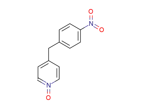 Molecular Structure of 26199-99-5 (Pyridine, 4-[(4-nitrophenyl)methyl]-, 1-oxide)