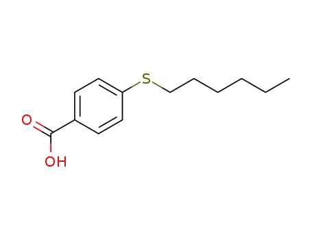 4-(hexylthio)benzoic acid