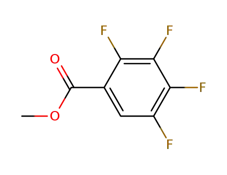 Molecular Structure of 5292-42-2 (2,3,4,5-TETRAFLUORO-BENZOIC ACID METHYL ESTER)
