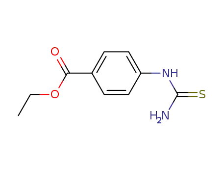 4-thioureidobenzoic acid ethyl ester