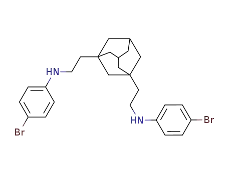 4-bromo-N-(2-{3-[2-(4-bromophenylamino)ethyl]adamantan-1-yl}ethyl)aniline