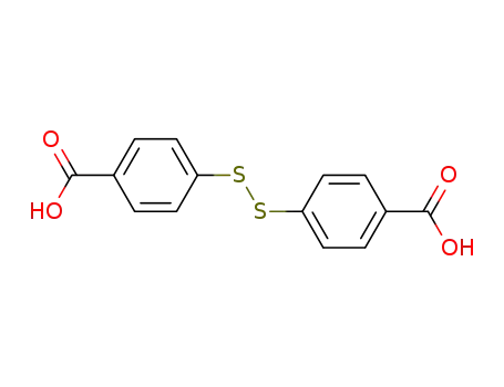 Molecular Structure of 1155-51-7 (4,4'-Dithiobisbenzoic Acid, Technical Grade)
