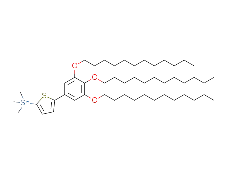 2-(3,4,5-tridodecyloxyphenyl)-5-trimethylstannylthiophene