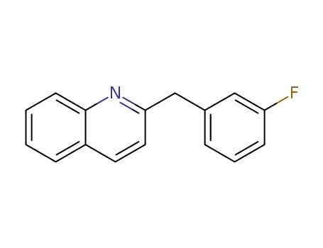 2-(3-fluorobenzyl)quinoline
