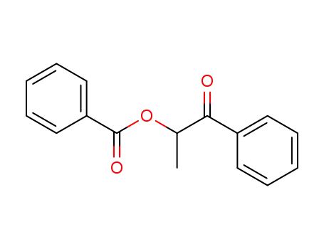 Molecular Structure of 1030-23-5 (1-oxo-1-phenylpropan-2-yl benzoate)