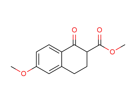 methyl 6-methoxy-1-oxo-1,2,3,4-tetrahydronaphthalene-2-carboxylate