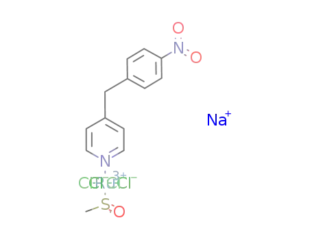 trans-Na[RuCl4(dimethylsulfoxide)(4-(4-nitrobenzyl)pyridine)]