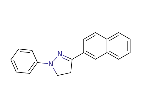 3-naphthalen-2-yl-1-phenyl-4,5-dihydro-1H-pyrazole