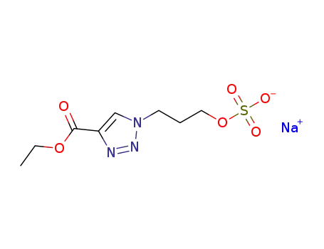 sodium 3-[4-(ethoxycarbonyl)-1H-1,2,3-triazol-1-yl]propyl sulfate