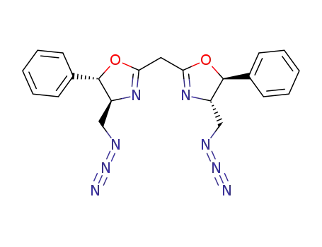 bis((4S,5S)-4-(azidomethyl)-5-phenyl-4,5-dihydrooxazol-2-yl)methane