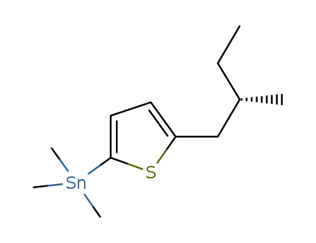 (S)-2-(2-methylbutyl)-5-trimethylstannylthiophene