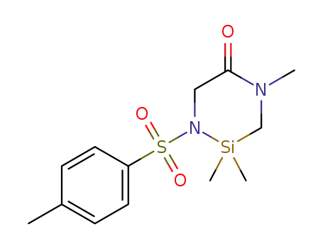 2,2,4-trimethyl-1-tosyl-2-sila-5-piperazinone