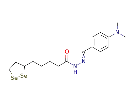 N'-(4-(dimethylamino)benzylidene)-5-(1,2-diselenolan-3-yl)pentanehydrazide