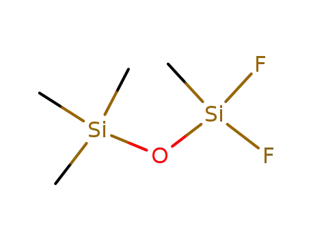 Molecular Structure of 56998-71-1 (Disiloxane, 1,1-difluoro-1,3,3,3-tetramethyl-)
