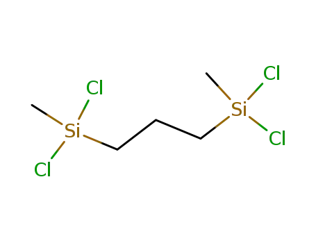 Molecular Structure of 16957-21-4 (Silane, 1,3-propanediylbis[dichloromethyl-)