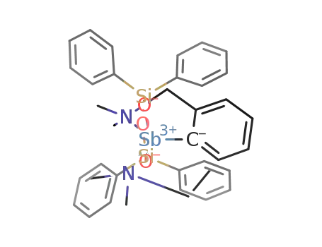 cyclo-((C6H3-2,6-(CH2NMe2)2))Sb(OSiPh2)2O