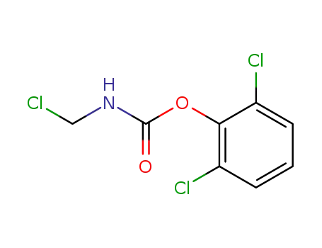 Molecular Structure of 64381-42-6 (Carbamic acid, (chloromethyl)-, 2,6-dichlorophenyl ester)