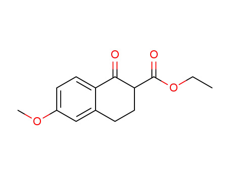 ethyl 6-methoxy-1-oxo-1,2,3,4-tetrahydronaphthalene-2-carboxylate