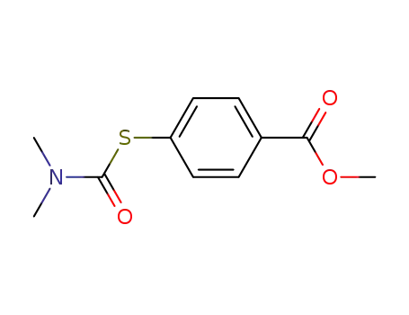 S-(4-carbomethoxyphenyl) N,N-dimethylthiocarbamate