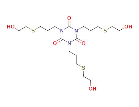 1,3,5-tris[3-(2-hydroxyethylsulfanyl)propyl]-1,3,5-triazinane-2,4,6-trione