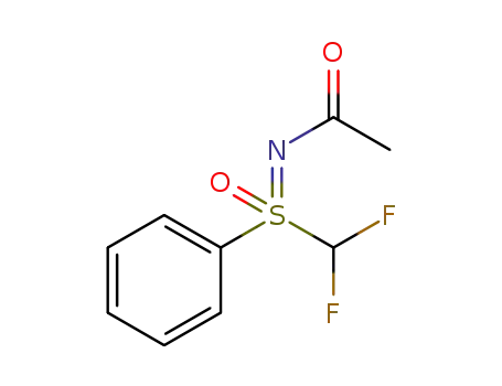 N-acetyl S-difluoromethyl-S-phenyl sulfoximine