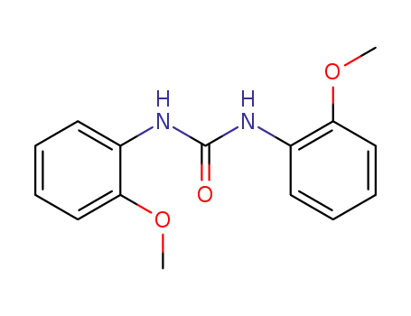 Molecular Structure of 1226-63-7 (1,3-bis(2-methoxyphenyl)urea)