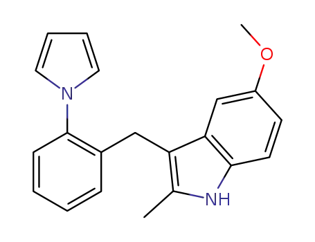3-(2-(1H-pyrrol-1-yl)benzyl)-5-methoxy-2-methyl-1H-indole