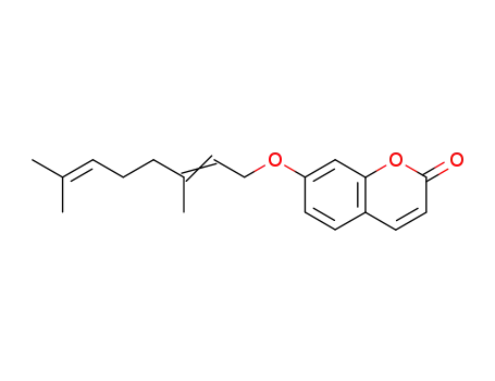 7-(3,7-dimethylocta-2,6-dienyloxy)-2H-1-benzopyran-2-one