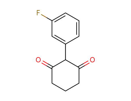 2-(3-fluorophenyl)cyclohexane-1,3-dione