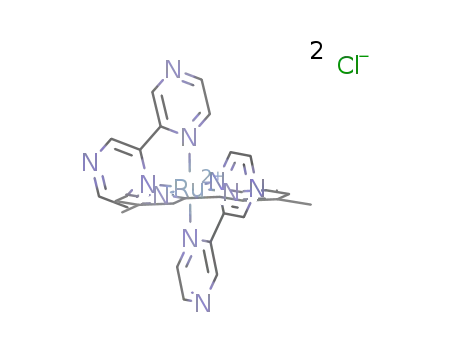 [RuII(2,2′-bipyrazyl)2(4,4′-dimethyl-2,2′-bipyridyl)]Cl2