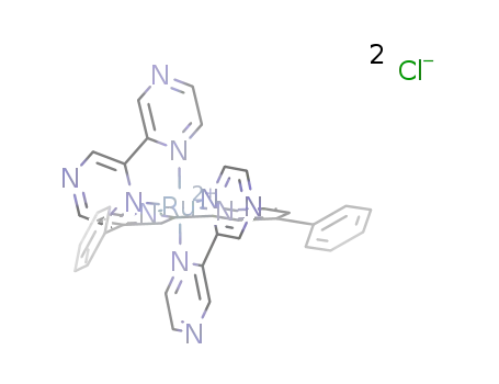 [RuII(bipyrazyl)2(4,4′-diphenyl-2,2′-bipyridyl)]Cl2