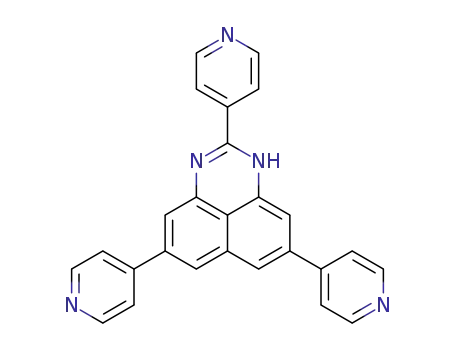 2,5,8-tri(4-pyridyl)1,3-diazaphenalene