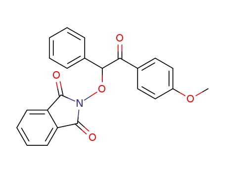 2-[2-(4-methoxyphenyl)-2-oxo-1-phenylethoxy]isoindoline-1,3-dione