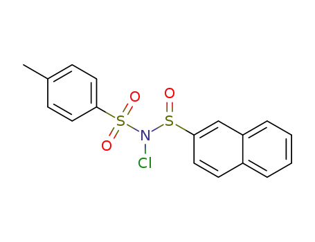 N-chloro-N-(4-methylbenzenesulfonyl)-naphthalene-2-sulfinamide