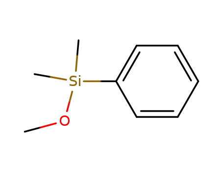 Molecular Structure of 17881-88-8 (Silane, methoxydimethylphenyl-)