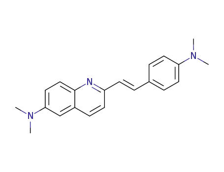 6-Quinolinamine, 2-[2-[4-(dimethylamino)phenyl]ethenyl]-N,N-dimethyl-