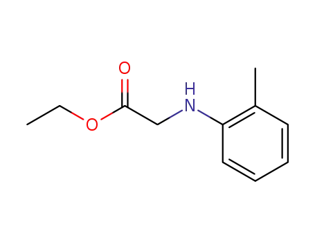 에틸 N-(2-메틸페닐)글리시네이트
