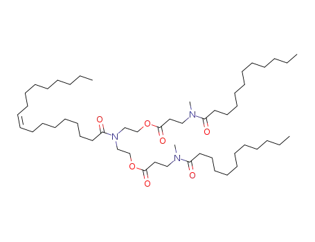oleic acid diethanolamide-O,O'-bis(N-lauroyl-N-methyl-beta-alanine)ester