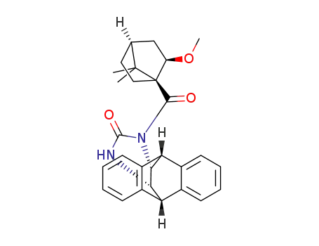(+)-(2R,6S)-3-[(1S,2R)-methoxy-7,7-dimethylbicyclo[2.2.1]heptane-1-carbonyl]-3,5-diazadibenzo[h,k]tricyclo[5.2.2.22,6]undeca-8,10-dien-4-one