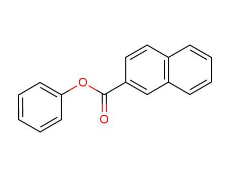 Molecular Structure of 82408-29-5 (2-Naphthalenecarboxylic acid, phenyl ester)